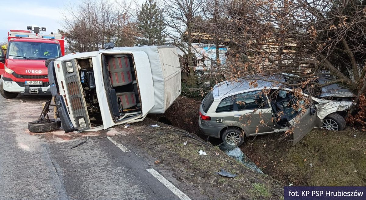 Wypadek wyglądał wyjątkowo groźnie