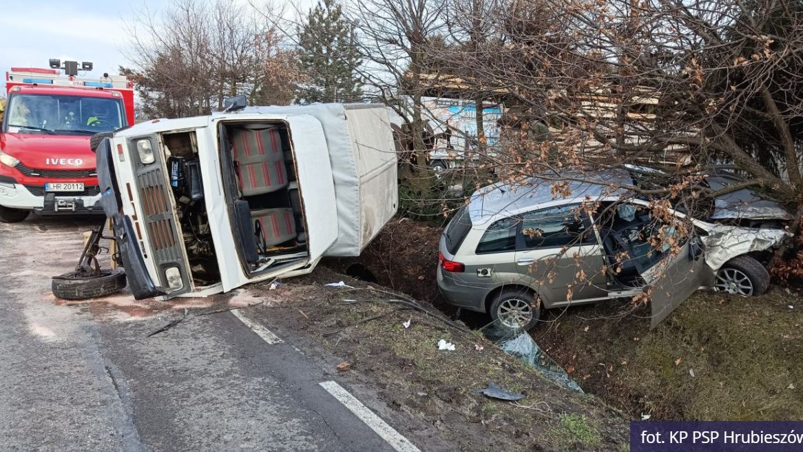 Wypadek wyglądał wyjątkowo groźnie