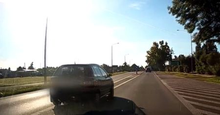 20 punktów w kilkanaście sekund. Nagranie przesłano na policję