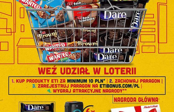 „Graj i w wygrywaj z ulubionymi produktami” w promocji ETi (wideo)