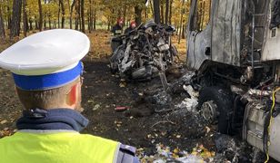 Tragiczny finał policyjnego pościgu pod Poznaniem. Nie żyją trzy osoby