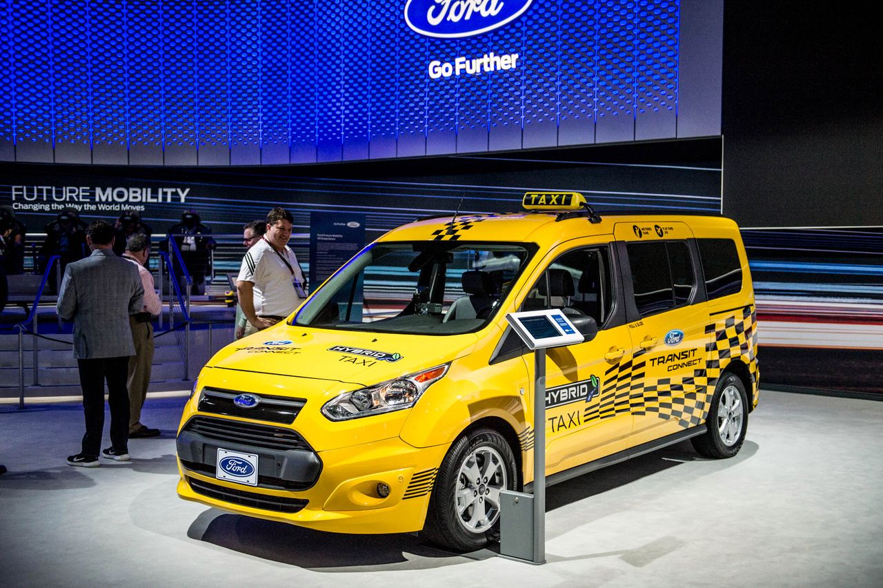 Ford Transit Connect w wersji "nowojorska taksówka"