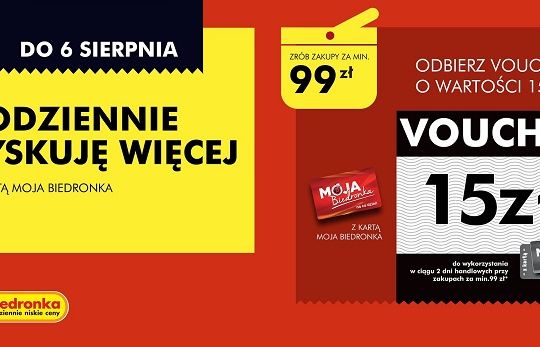Wraca znana promocja Biedronki