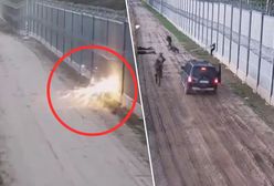 Kolejne ataki na zaporę. Straż Graniczna publikuje nagranie