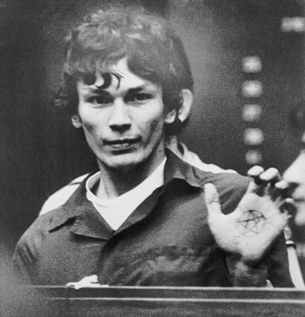 Richard Ramirez podczas rozprawy w sądzie