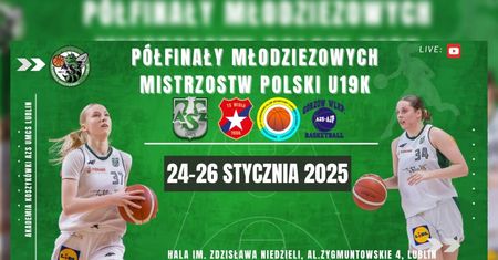 Koszykarskie emocje w Lublinie. Półfinały Młodzieżowych Mistrzostw Polski U19 Kobiet już w ten weekend!