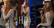 "Honey" w sukience w paski! ZGRABNA?