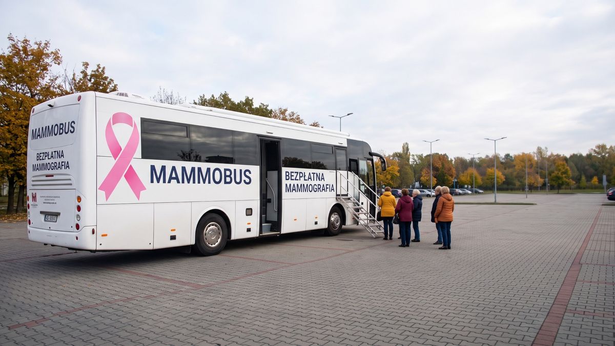 Mammobus - bezpłatne badania dla kobiet. Fot ilustracyjne, wygenerowane przy pomocy AI