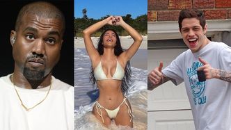 Kim Kardashian w BIKINI beztrosko bawi się na wakacjach z Petem Davidsonem (ZDJĘCIA)