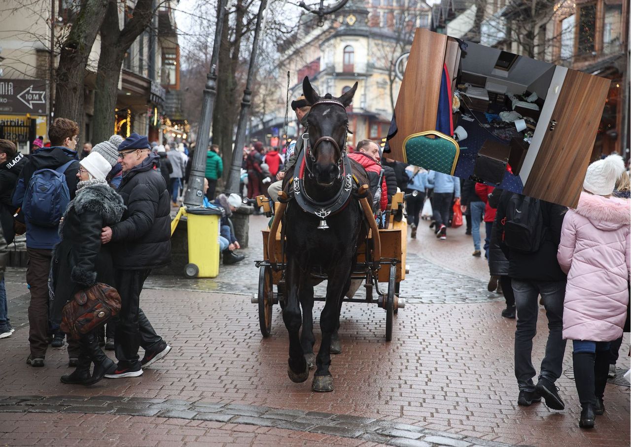 Tourists in Zakopane often have a vivid imagination.