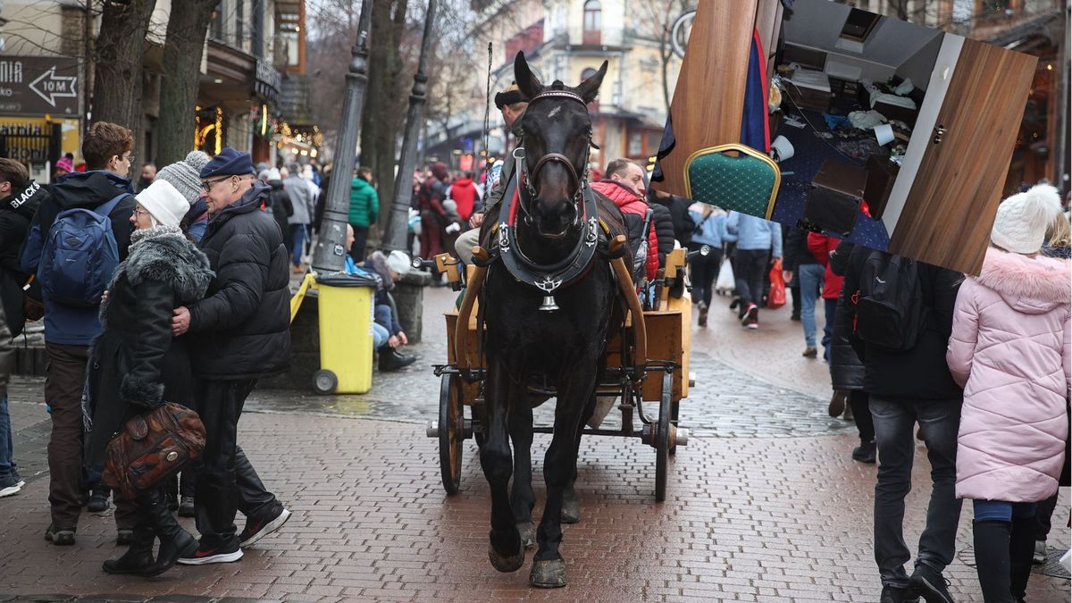 Turyści w Zakopanem miewają fantazję