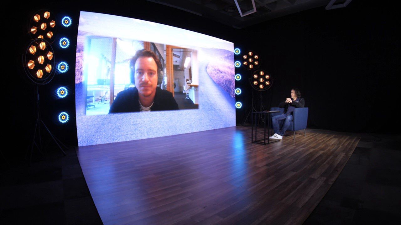 Pim de Morree oraz Julien Ducarroz, prezes Orange Polska