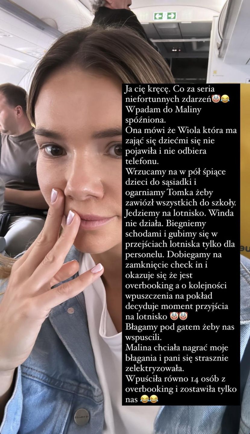 Lotniskowy dramat Mai Bohosiewicz 