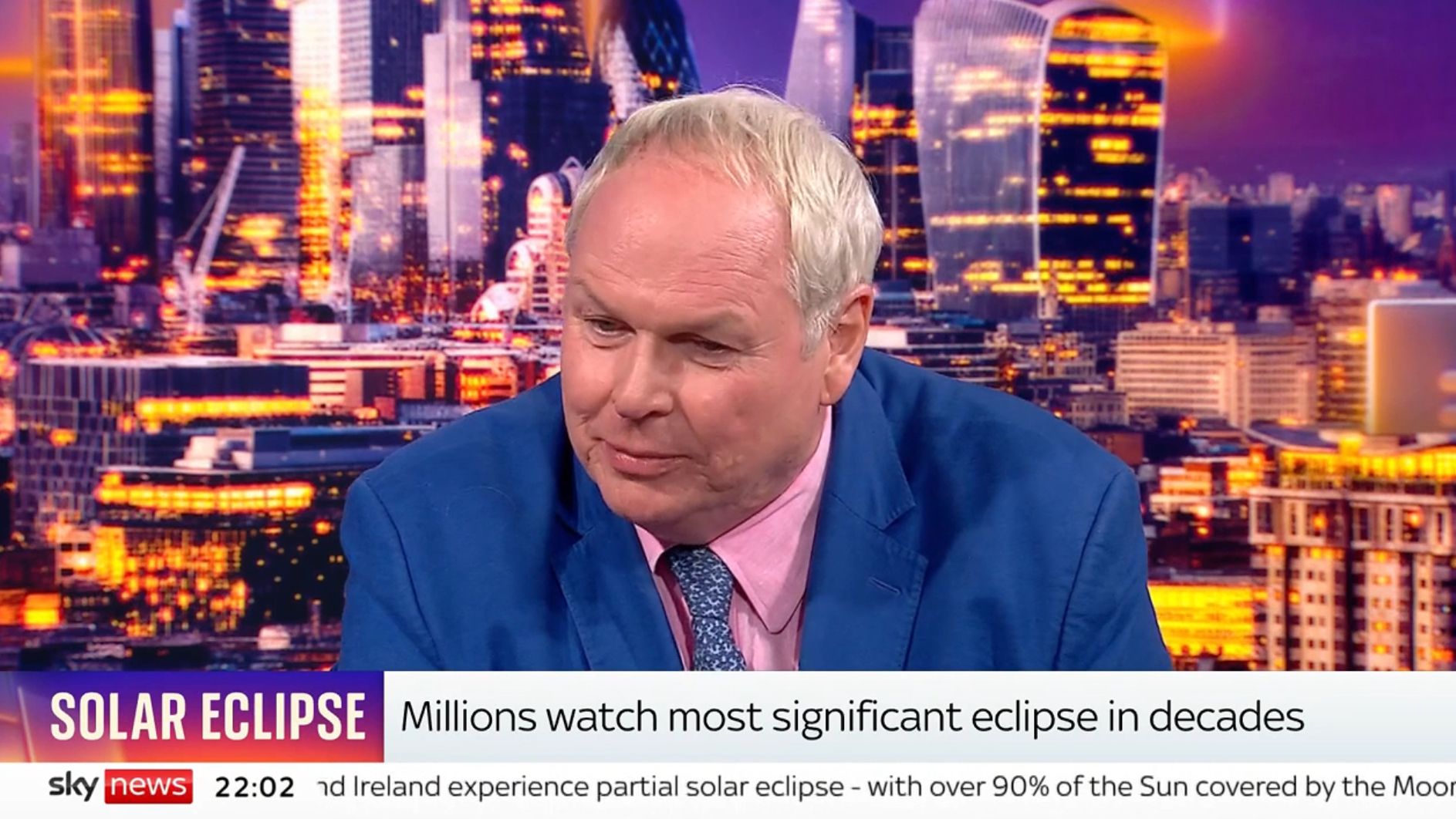 Adam Boulton, prezenter Sky News