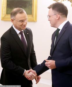 Spotkanie Duda - Hołownia. "Prezydent wysłał poważny sygnał"