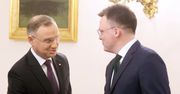 Spotkanie Duda - Hołownia. "Prezydent wysłał poważny sygnał"