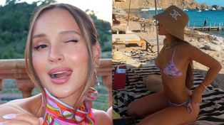 Marina Łuczenko przesyła gorące fotki w BIKINI prosto z leżaczka na Ibizie. Przed słońcem chronił ją KAPELUTEK ZA 3 TYS. ZŁ (FOTO)
