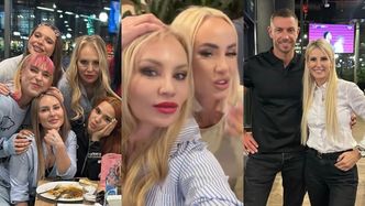 Jarosińska, Rutkowski i Tajner szaleją na kolacji uczestniczek "Królowej Przetrwania". Zabrakło Serowskiej, ale wpadł... Dariusz Pachut (ZDJĘCIA)