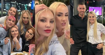 Jarosińska, Rutkowski i Tajner szaleją na kolacji uczestniczek "Królowej Przetrwania". Zabrakło Serowskiej, ale wpadł... Dariusz Pachut (ZDJĘCIA)