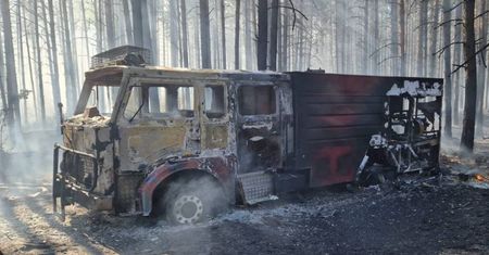Strażacy z Podlasia stracili swój wóz. MSWiA pomoże i kupi nowy?