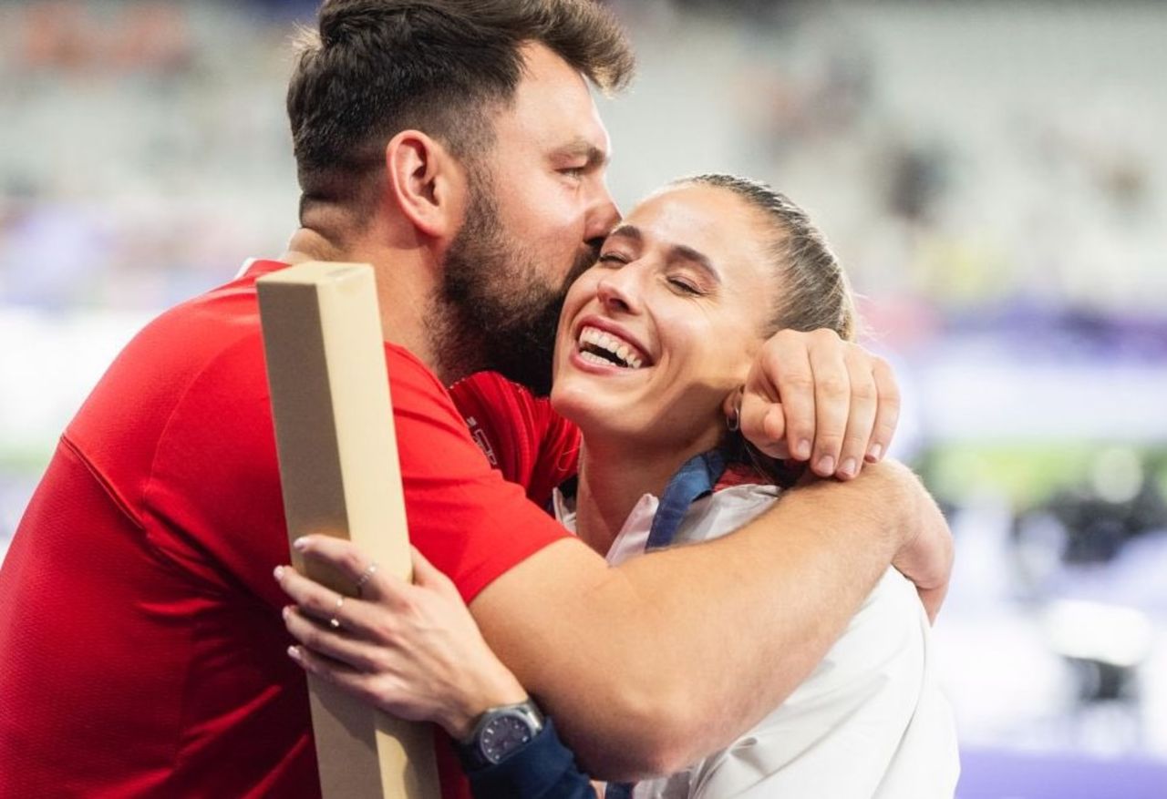 Konrad Bukowiecki cieszył się z sukcesu narzeczonej Natalii Kaczmarek 