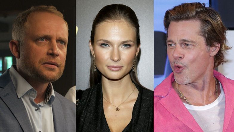 Żona Piotra Adamczyka zagrała z Bradem Pittem. Karolina Szymczak wspomina: "Był nieśmiały. Bardzo się SPESZYŁ"