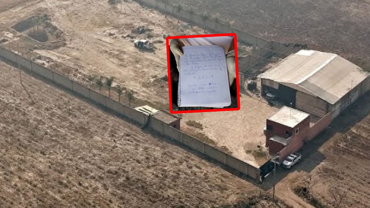 Znaleźli list w "obozie zagłady".