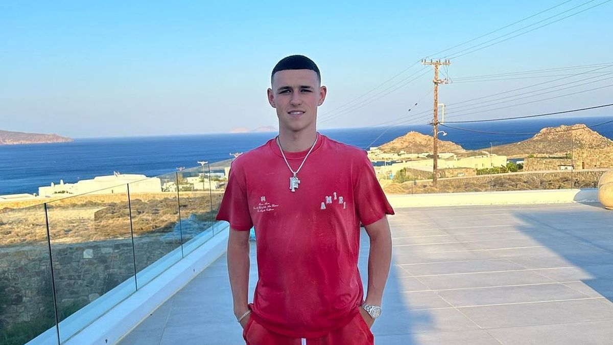 Na zdjęciu Phil Foden