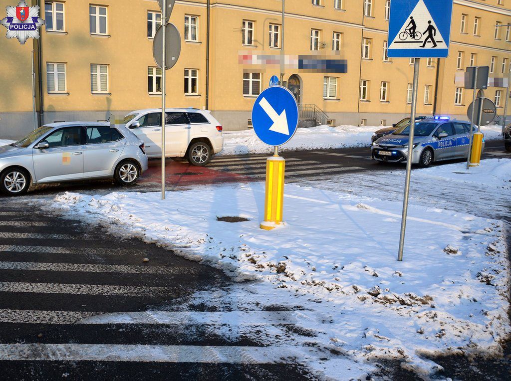 Zdjęcie z miejsca zdarzenia