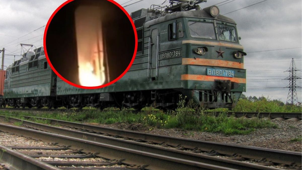Atesz znów zaatakował w Rosji. Lokomotywa w ogniu 