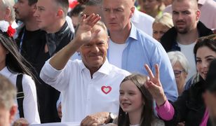 TVP wzgardziła Marszem Miliona Serc. Przemówienie Tuska transmitowała BBC