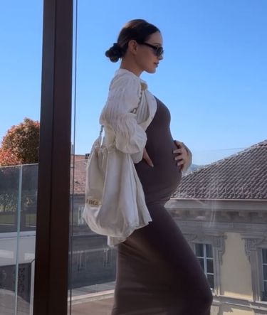 Marina w ciąży na Instagramie (Instagram)