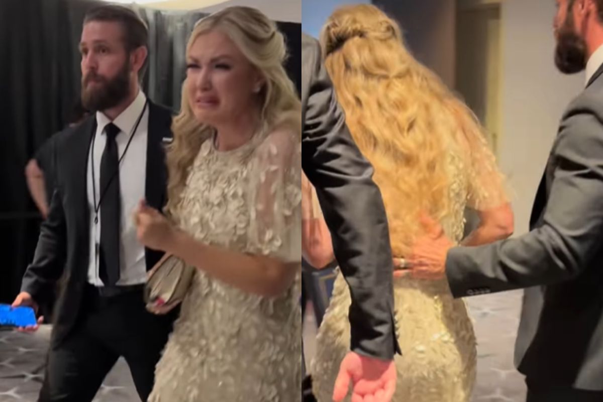 Strzelanina na kolacji z Trumpem. Erika Kirk cała we łzach