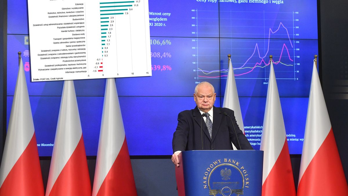 Prezes NBP winą za inflację obarczał handlowców. Analitycy Credit Agricole wskazują na podległą mu instytucję