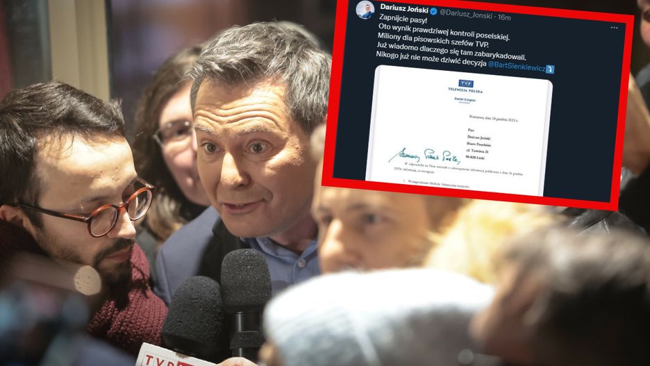 Dariusz Joński ujawnił zarobki szefów TVP 