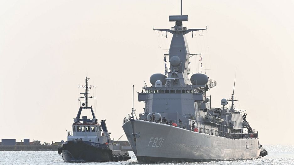 Okręty natowskich sił szybkiego reagowania SNMG1 w Gdyni