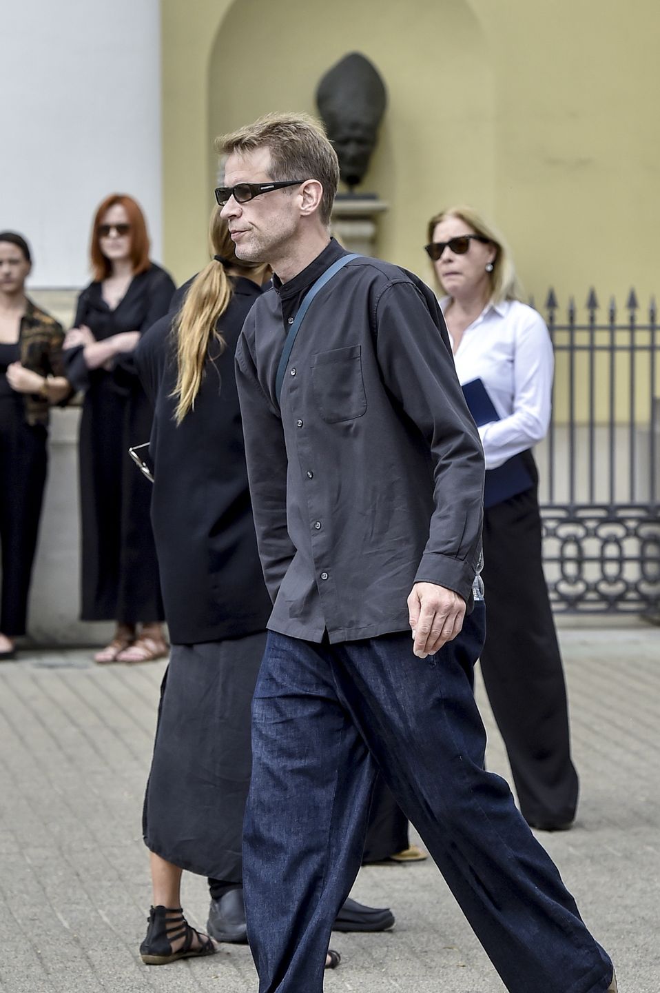 Gwiazdy na pogrzebie Arkadiusza Tomiaka.