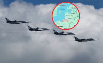 Rosyjskie manewry przy granicy z NATO. Bombardowania celów naziemnych