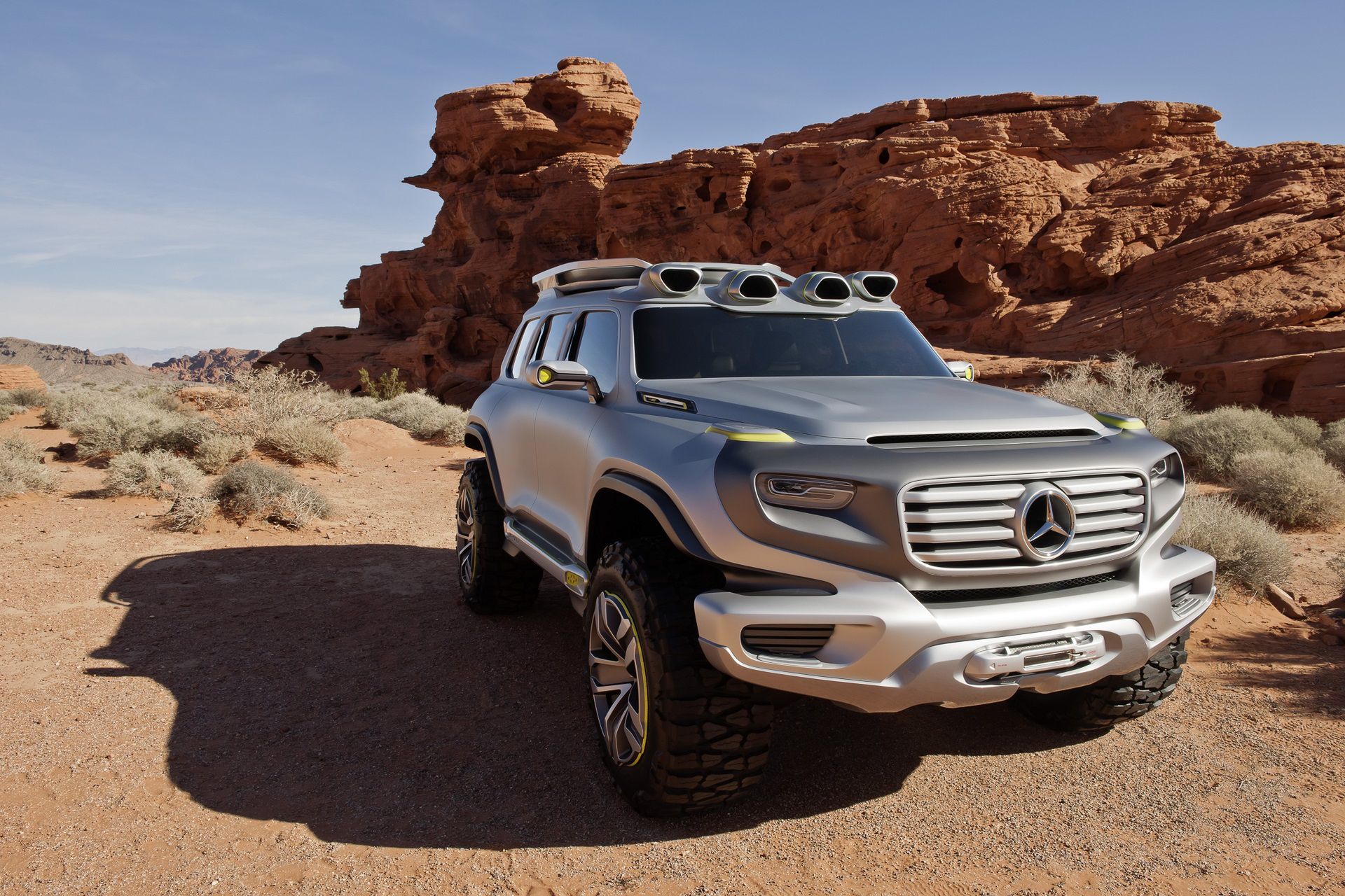 Mercedes-Benz Ener-G Force: wizja klasy G roku 2025 z roku 2012
