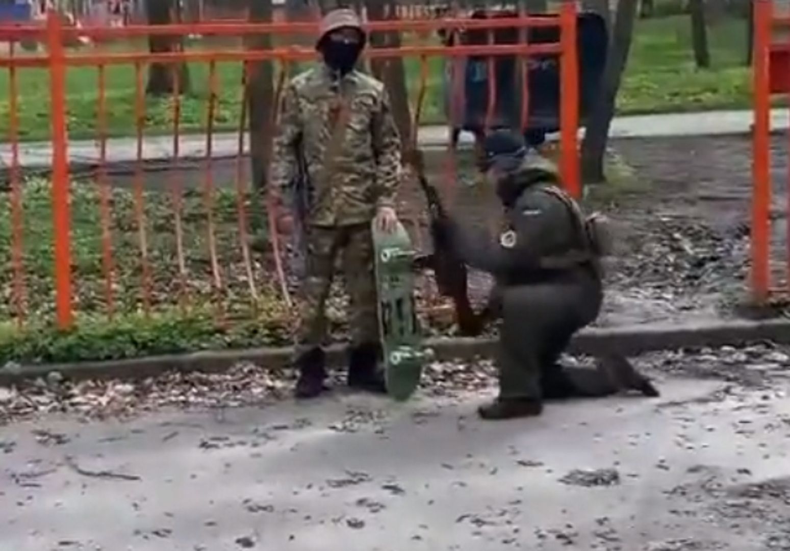 Ukraińscy żołnierze nagrani. To wideo podbija sieć
