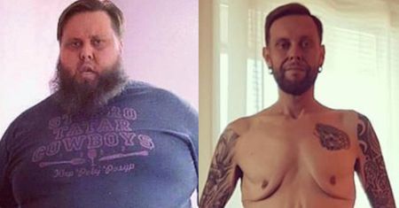 Mateusz Borkowski z "Gogglebox" pozuje BEZ UBRAŃ po zrzuceniu 140 kilogramów: "Love Haters" (FOTO)