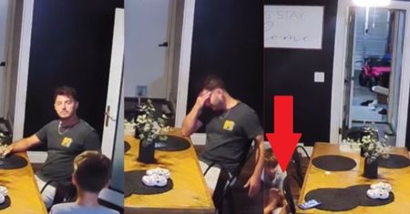 Miała być magiczna sztuczka. Chłopiec zażartował sobie z taty