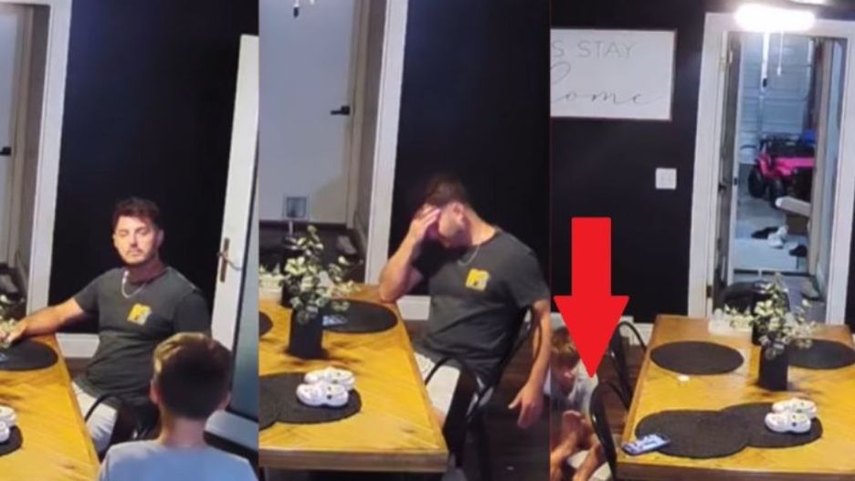 Miała być magiczna sztuczka. Chłopiec zażartował sobie z taty