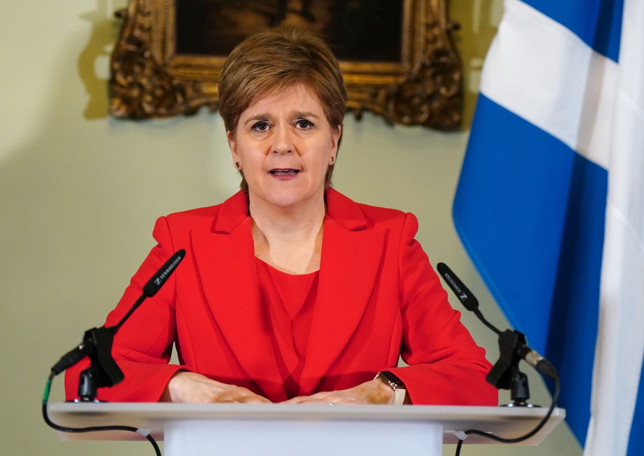 Premier Szkocji Nicola Sturgeon 