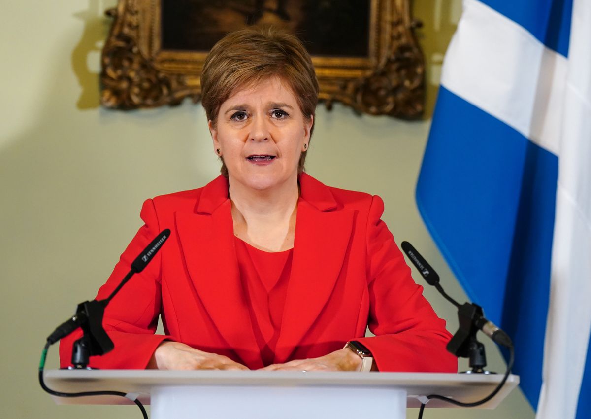 Premier Szkocji Nicola Sturgeon 