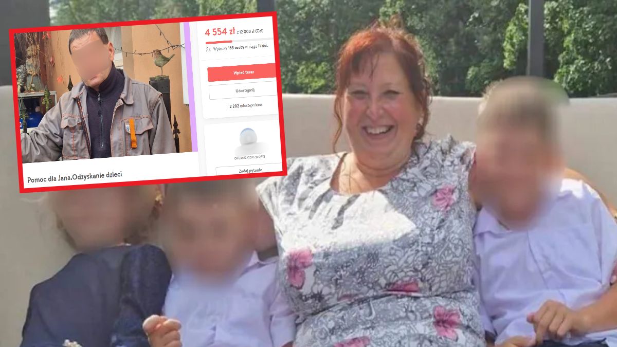 Jan K. chce odzyskać dzieci. Założył zbiórkę