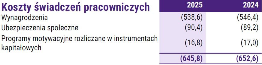 Wydatki grupy kapitałowej P4