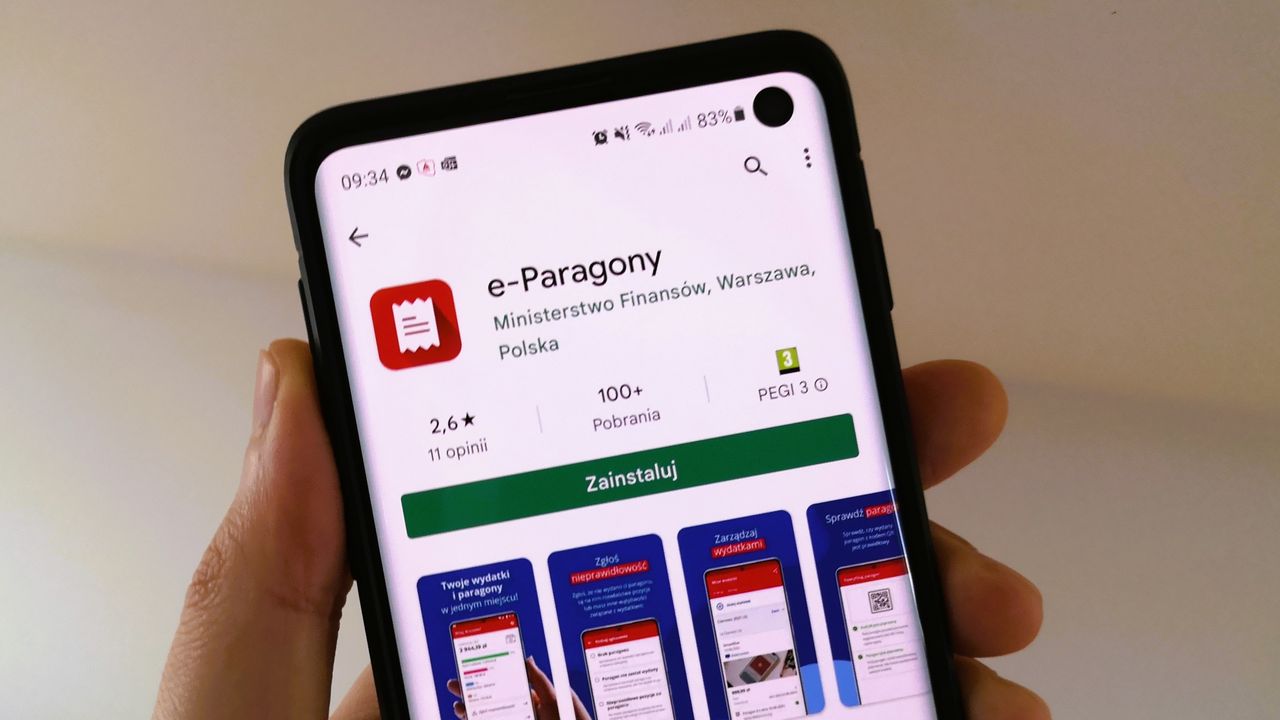 Aplikacja e-Paragony
