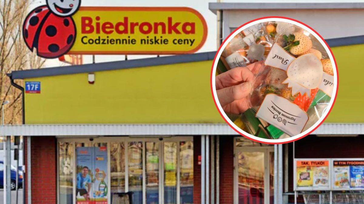 "Pleśń za 11,99 zł". Klient oburzony widokiem truskawek w Biedro