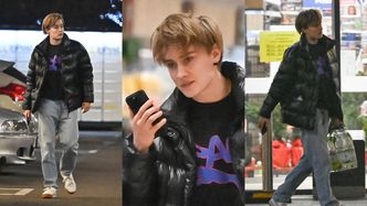 Samotna (?) Katarzyna Zillmann szwenda się po markecie wieczorową porą. Humor nie dopisywał? (ZDJĘCIA)